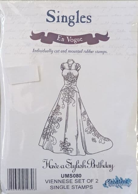 Creative Expressions Rubber Stamp UMS 080