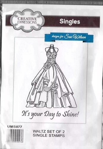 Creative Expressions Rubber Stamp UMS 077