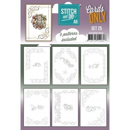 Stitch and Do - Cards Only A6 - Set 25