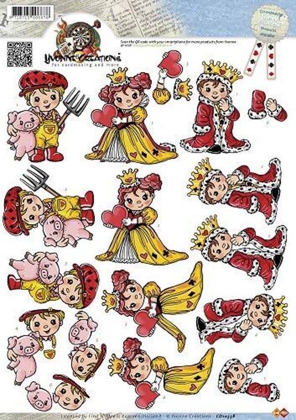 A4 Knipvel Yvonne Creations CD10338