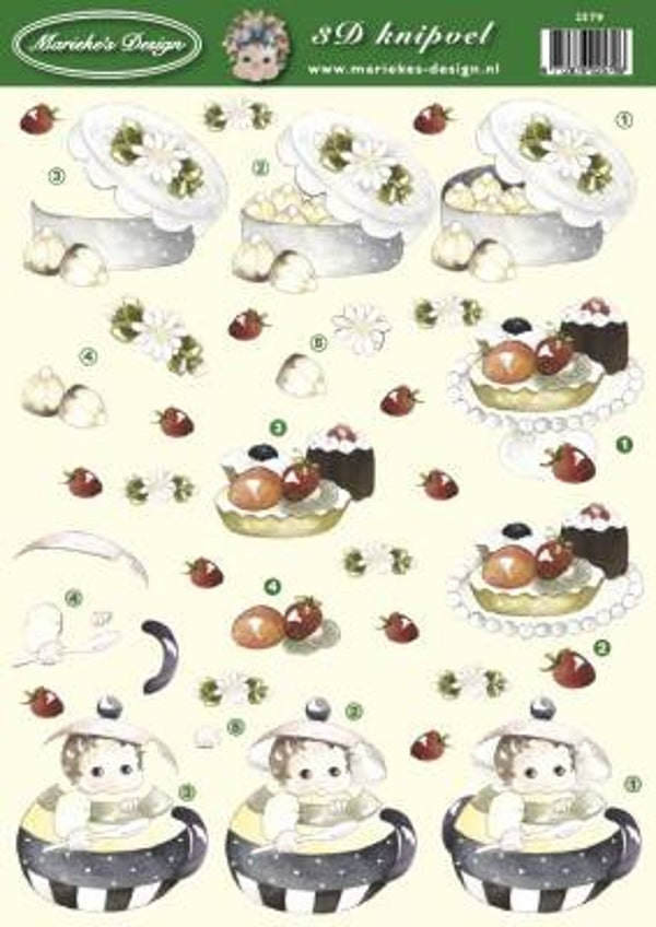 A4 Knipvel Marieke 2579