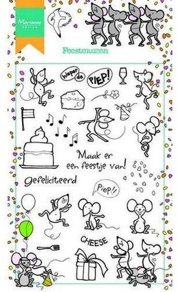 Marianne Design Clear Stamp HT1602
