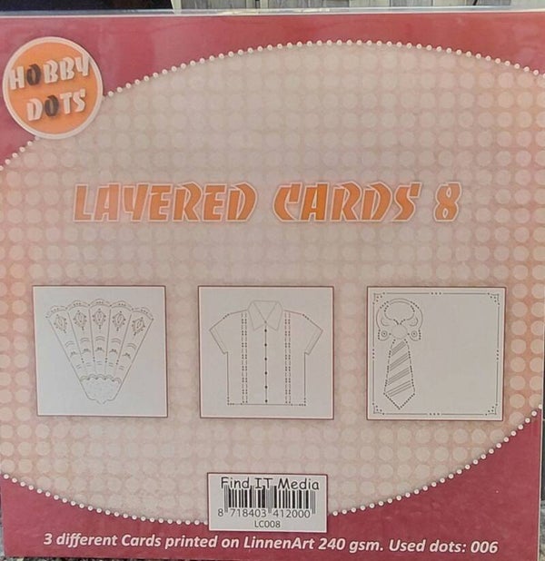 Hobbydots Layered Cards 8 - LC008