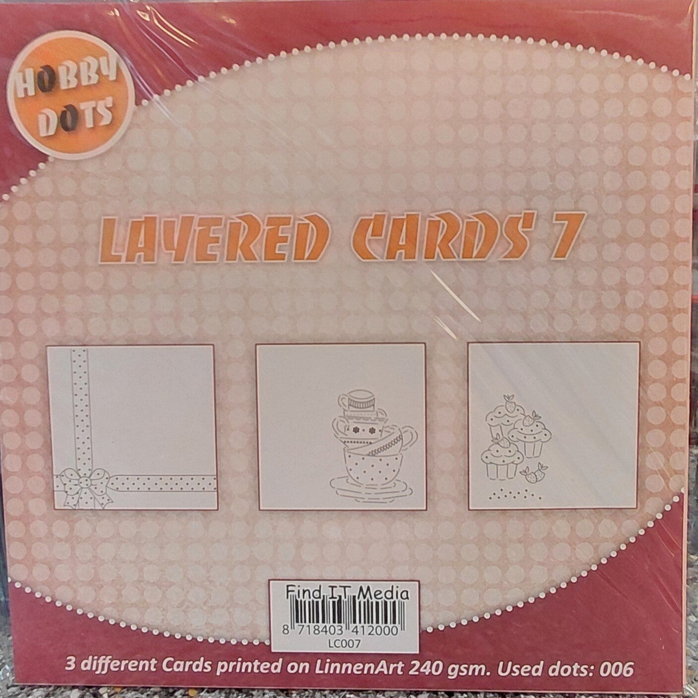 Hobbydots Layered Cards 7 - LC007