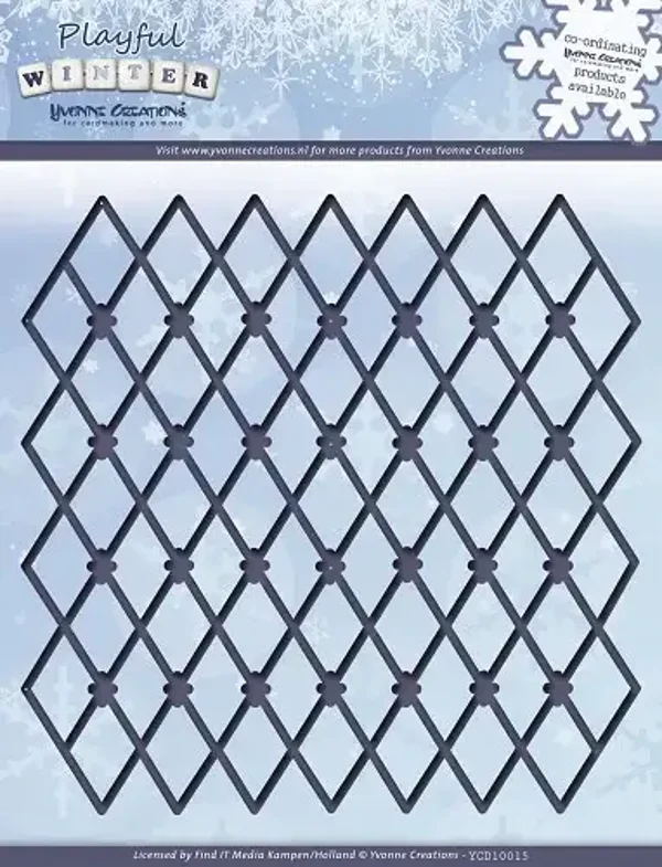 Snijmal Find it - YCD10015 - Trellis Frame