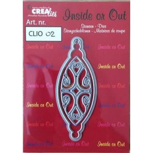 Snijmal Crealies Inside or Out CLIO 02, Kerstbal