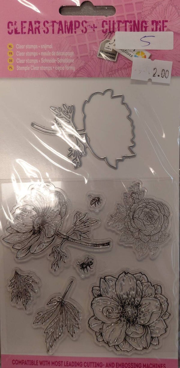 2e kans Stempel en Snijmal 5 - Bloemen (2)