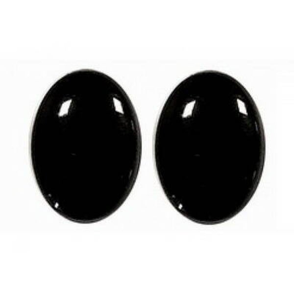 Veiligheids ogen 6.5 mm Ovaal Zwart