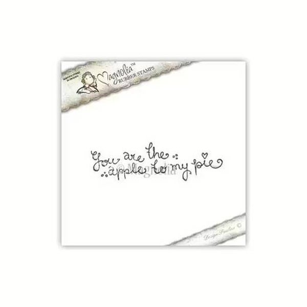 Magnolia Stamp - 2012 - SCL 06 You Are the Apple (tekst)