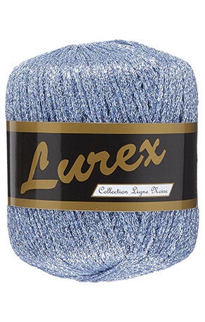 Lammy Yarns Lurex 04 Blauw