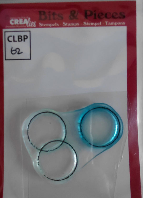 Crealies Bits an Pieces Stamp CLPB62 = (gebruikt)