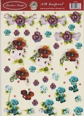 A4 Knipvel Marieke 2678