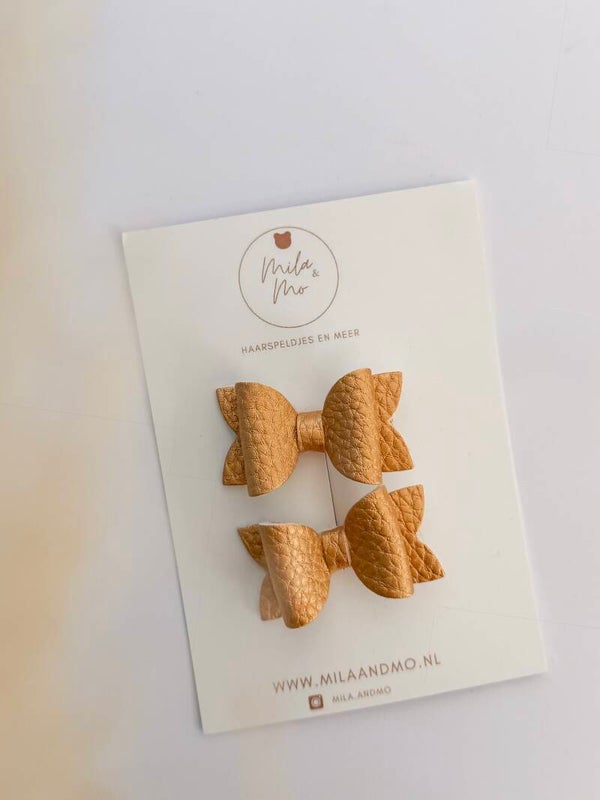 Mini strikje set gold