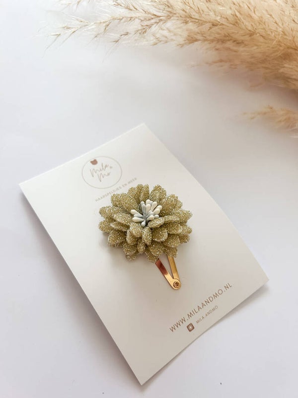 Glitter bloem , 2 kleuren