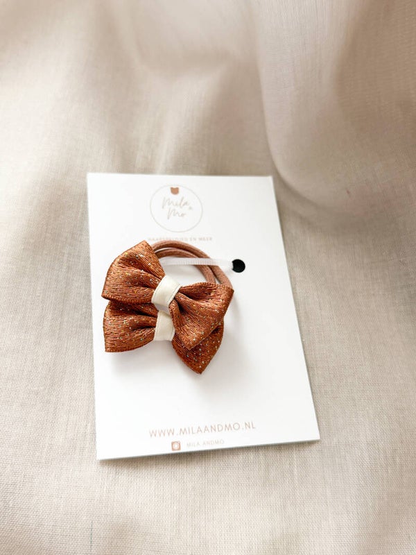 Autumn Bowes Chestnut | elastiekjes set