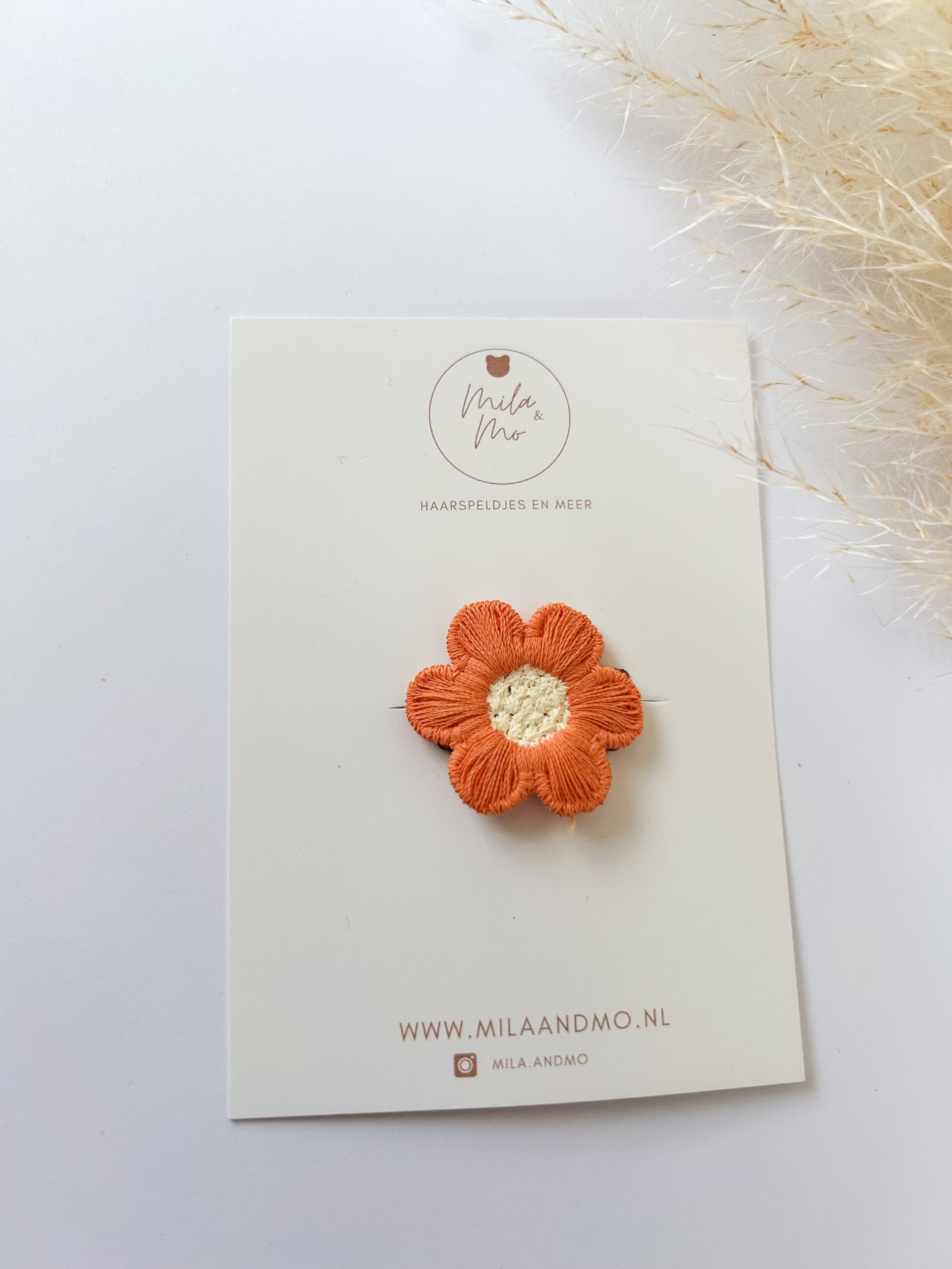 Anti slip speldje Fien oranje