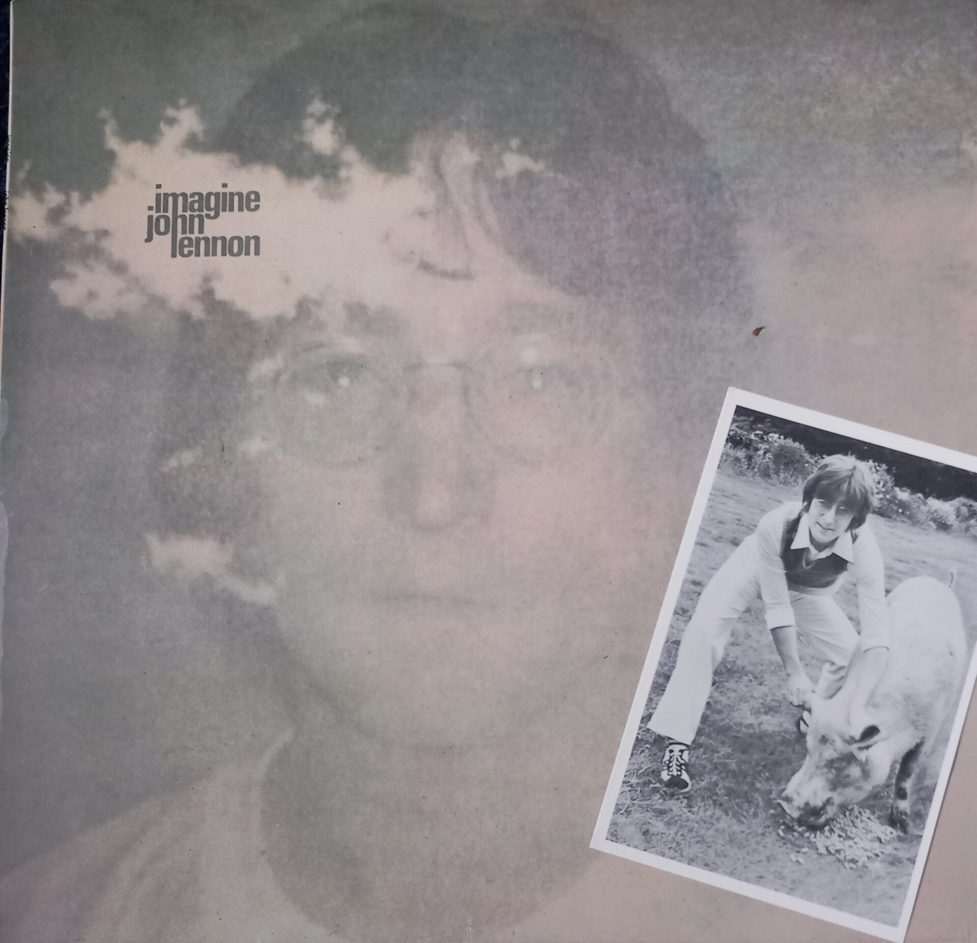 John Lennon Imagine Apple Records EX+ LP 1971