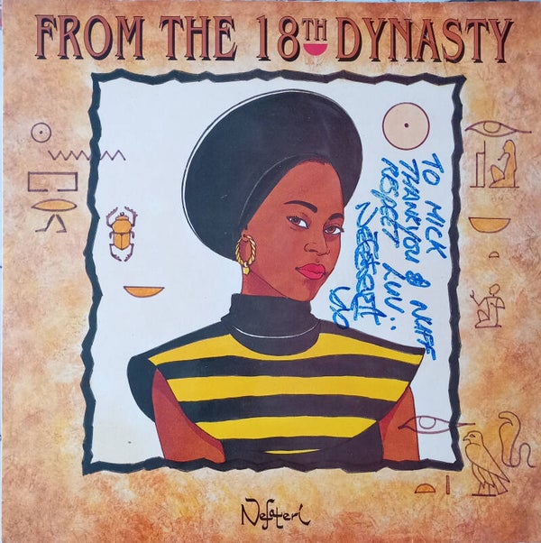 From The 18th Dynasty Nefateri Signed Mint LP 1991