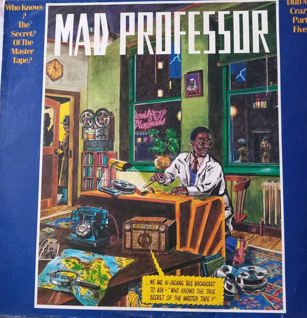 Mad Professor  - Dub Me Crazy 5 - Who Knows The Secret of The Master Tape - Dub Me Crazy 5  VG	 LP