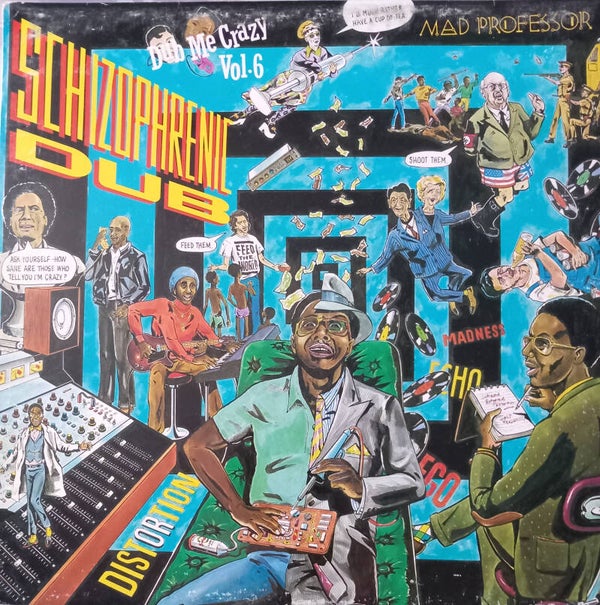 Mad Professor  - Dub Me Crazy 6 - Schizophrenic Dub  Ex LP
