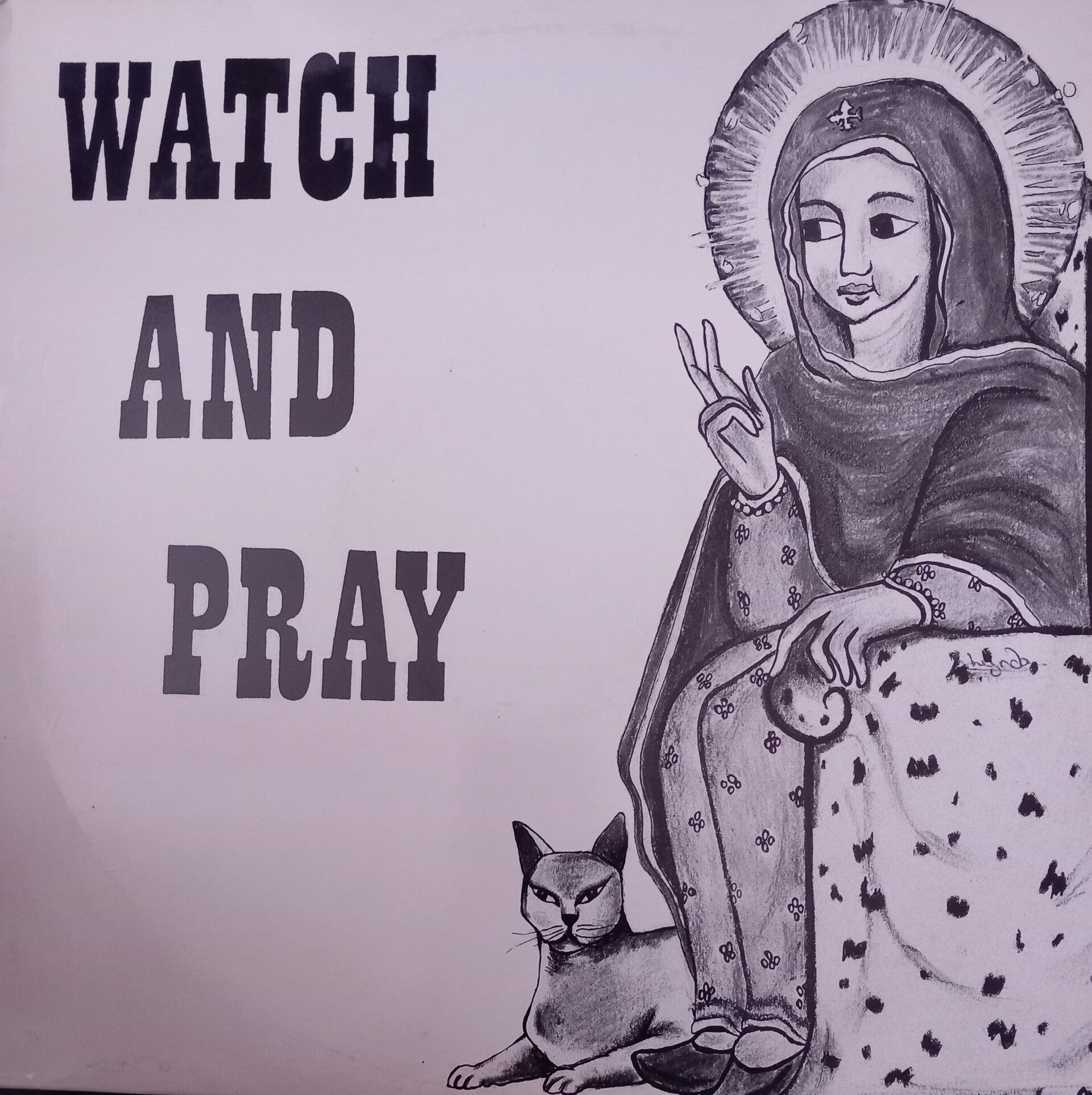 Alpha & Omega Watch and Pray  A&O NM LP 1992