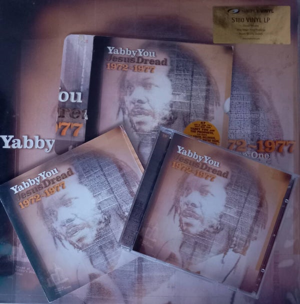 Yabby You Jesus Dread 1972-1977 LIMITED EDITION Gat MINT LP 2001 Incl MINT CD 1997