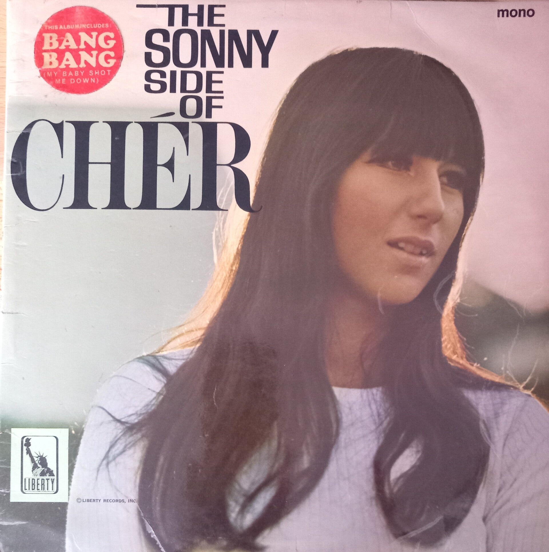 Cher The Sonny side of Cher LP 1966 G 3072 over 60 year old vinyl
