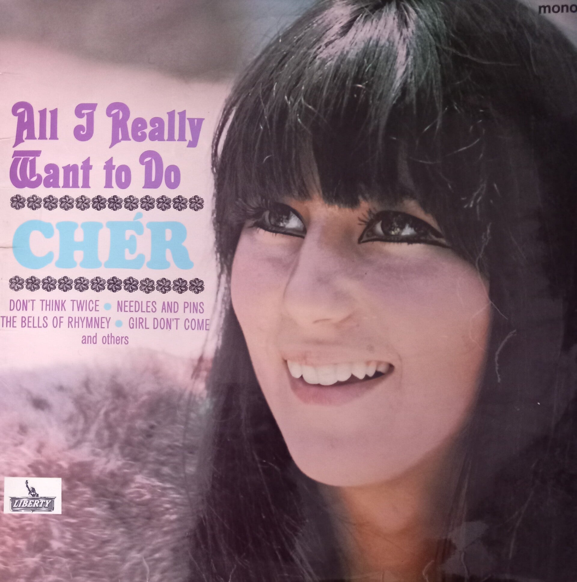 Cher All I Really want to Do LP 1965 G 3058 over 60 year old vinyl