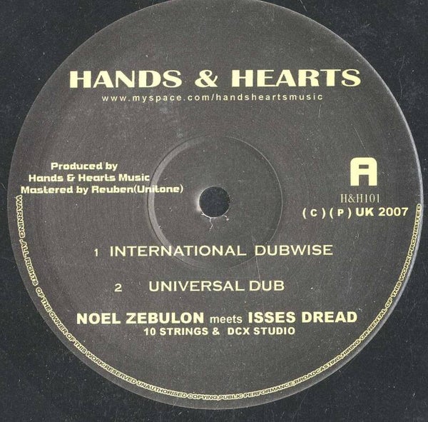 Noel Zebulon meets Isses Dread - International Dubwise  Ex  7'