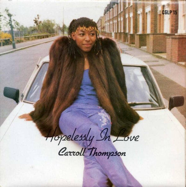 Carroll Thompson Hopelessly In Love  Carib Gem (blue label)  VG+ LP 1981