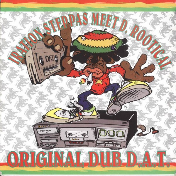 Iration Steppas  Meet D. Rootical    Original Dub D.A.T  Ex-	LP
