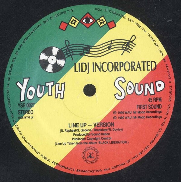 Lidj Inc Meets Sound Iration	Line Up	Youth Sound	12'