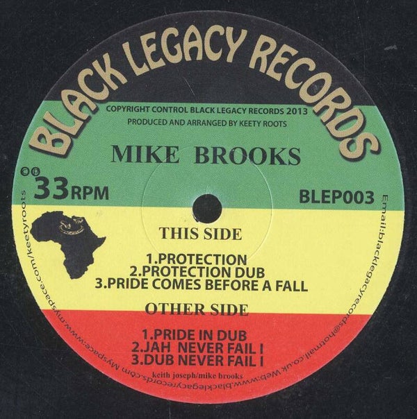 Mike Brooks  Protection  Black Legacy Records    12'