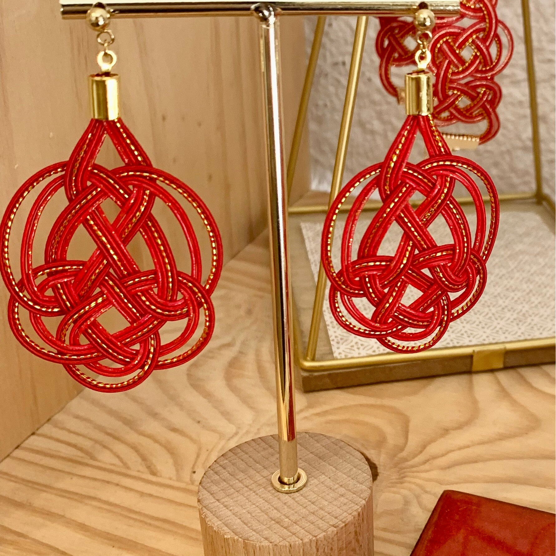 Boucles d’oreilles – Kamé-musubi