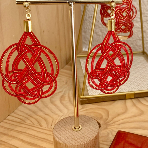 Boucles d’oreilles – Kamé-musubi