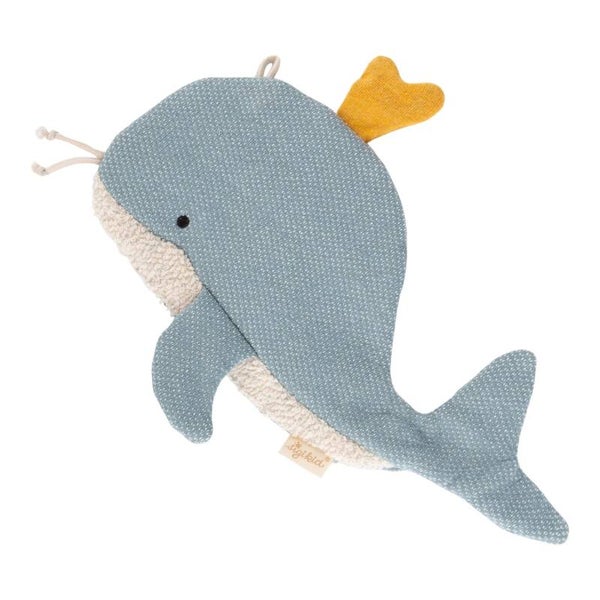 Baby Knister Schnuffeltuch Wal