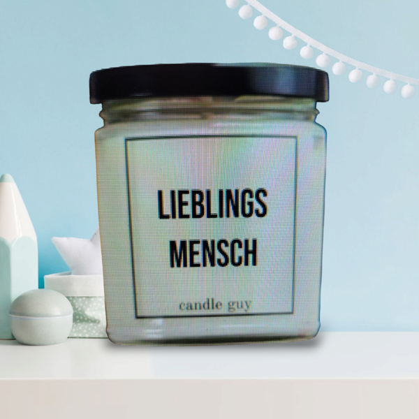 Candle Guy Duftkerze " Lieblingsmensch" Duft: Cranberry Apple