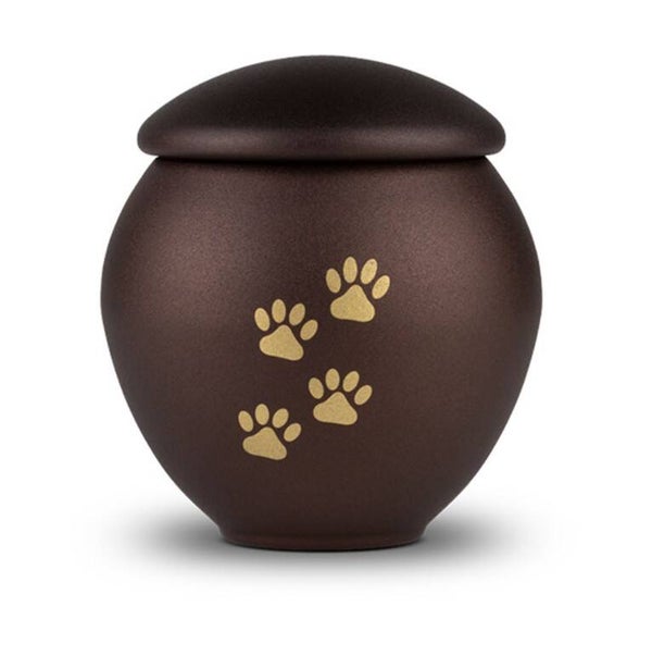 Metaal dierenurn groot - Bronze Memory Large