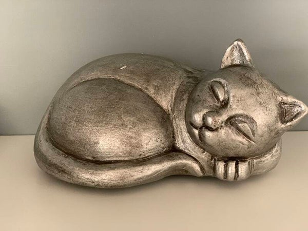 Geert Kunen kat urn slapend zilver