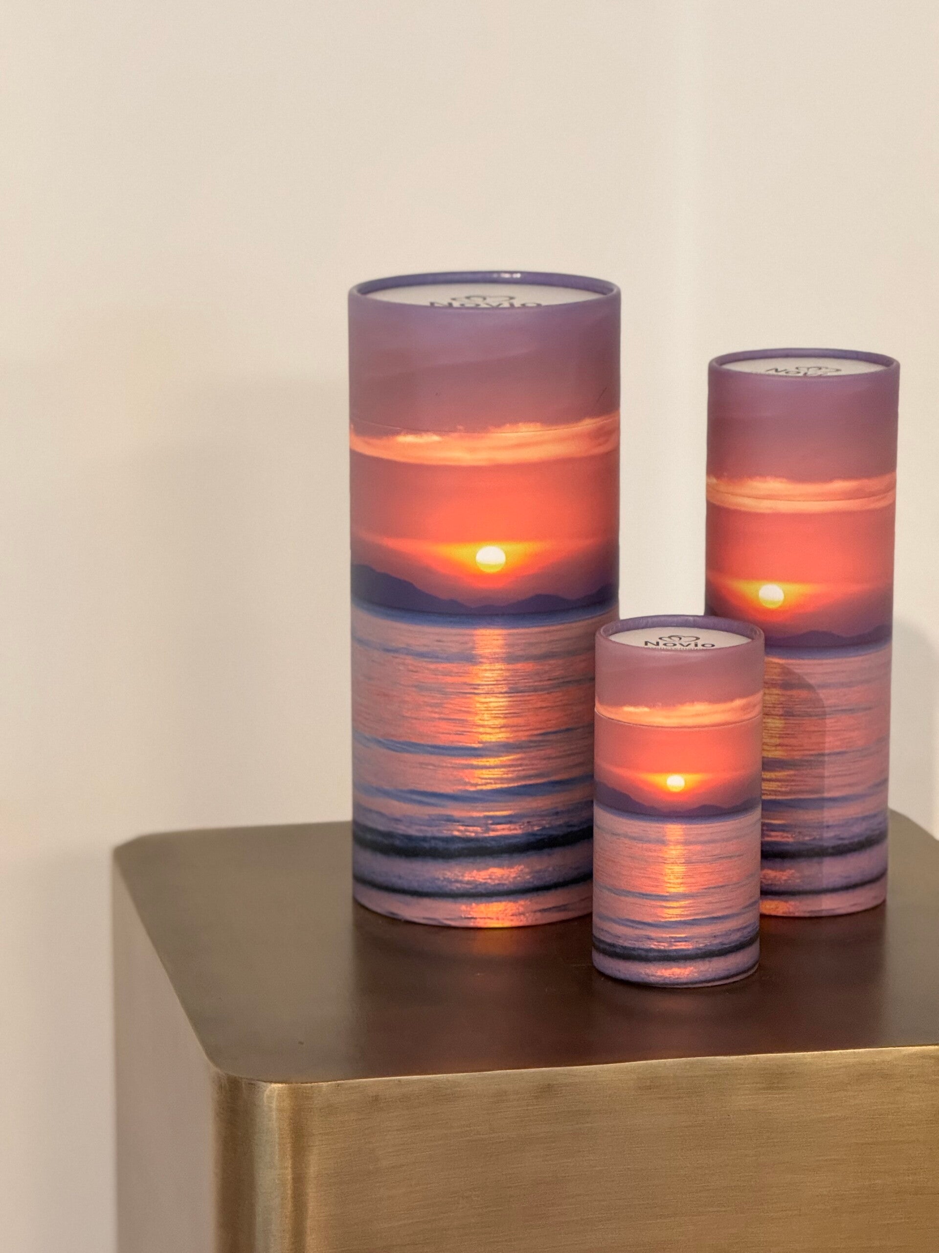 strooikoker zonsondergang