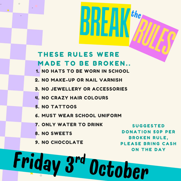 Break the rules donation