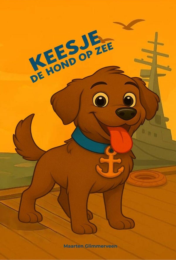 Keesje de hond op zee