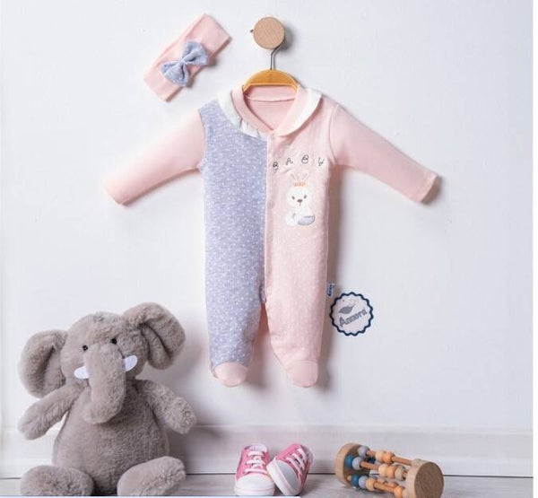 Jumpsuit twee kleuren