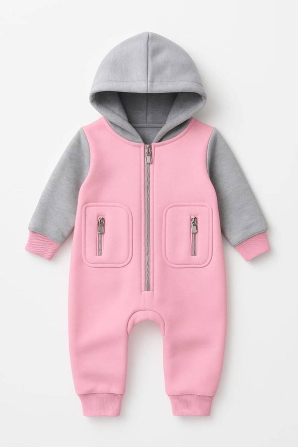 Jumpsuit met capuchon