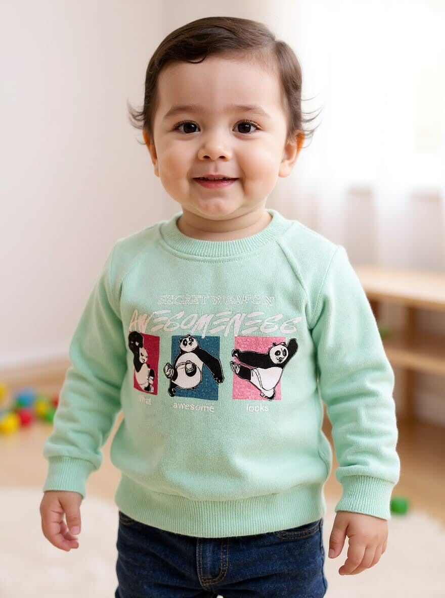 Warme trui "Panda"