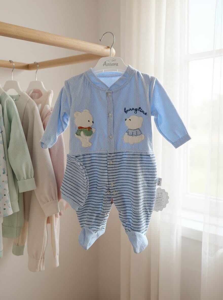 Babyromper met mutsje