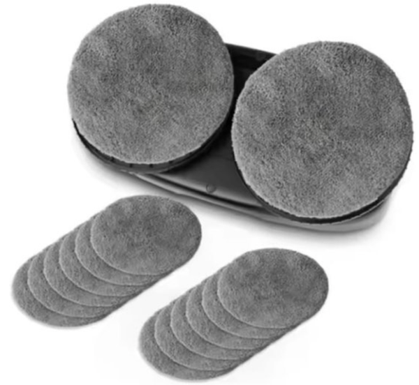 4 x Raamwisser robot doekje - accessoire - smartkabel.nl - 4 stuks - wasbaar in de wasmachine - cleaning - schoon - vervangbaar - schone ramen
