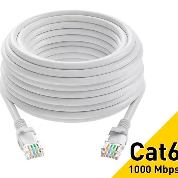 CAT6 Internetkabel – Snel, stabiel en direct klaar voor gebruik 🌐⚡