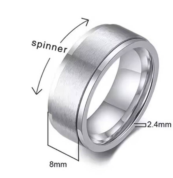 Spinner Ring – Anti-Stress & Focus Ring 🌀✨