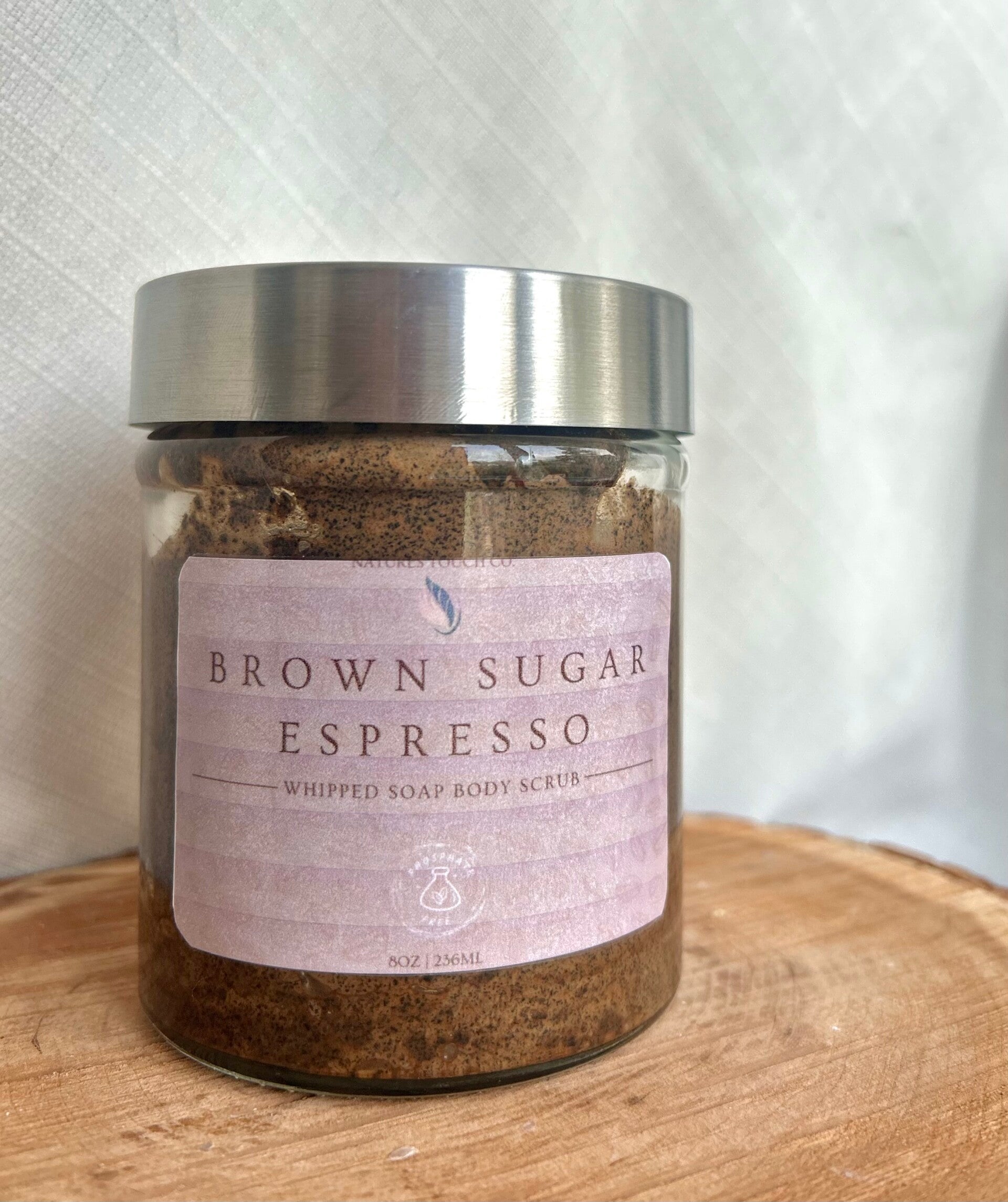 Brown Sugar Espresso Whipped Soap Body Scrub